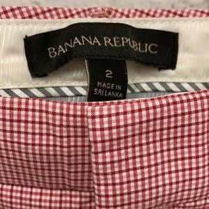 BR Avery Ankle Pants |  Gingham Pattern